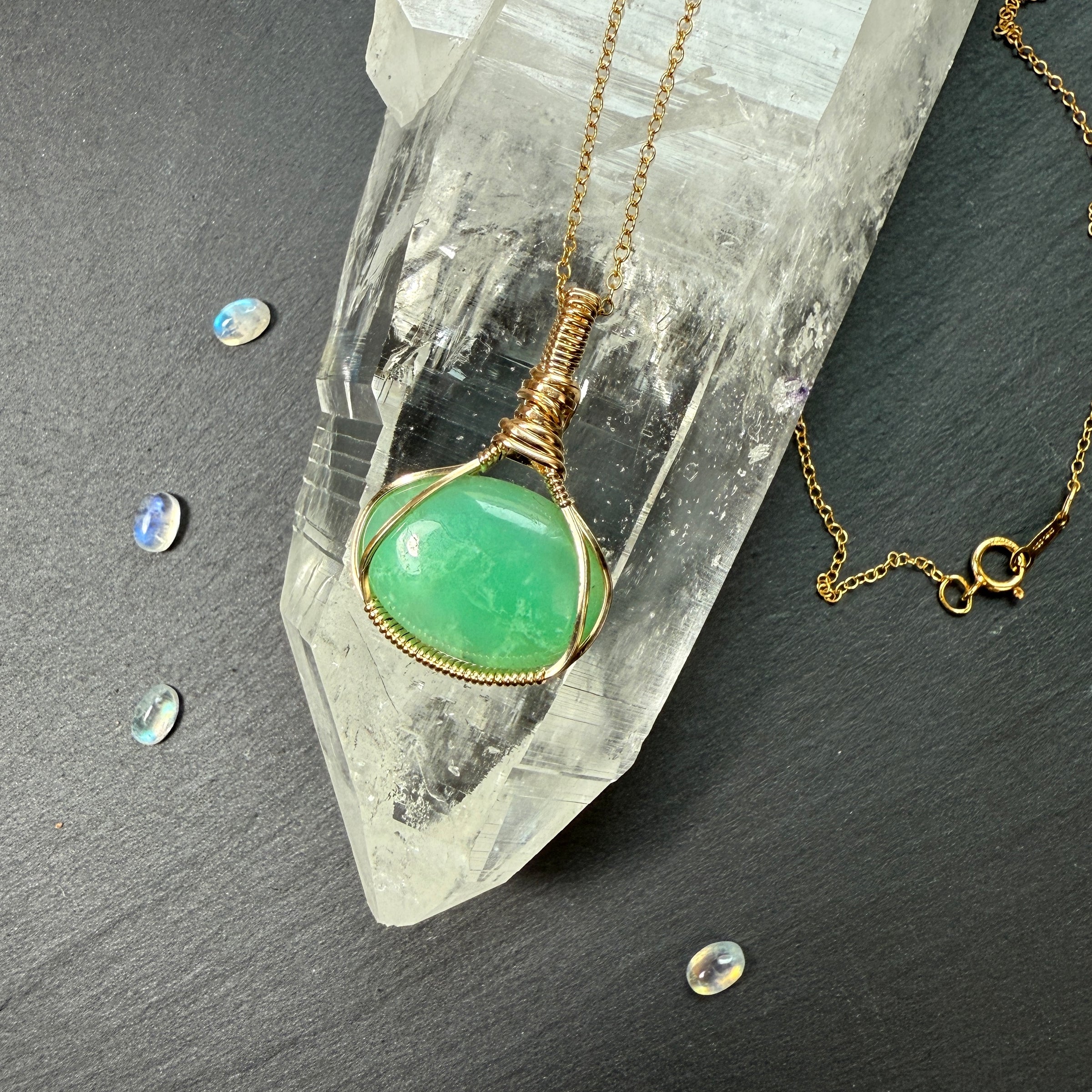 Chrysoprase Pendant