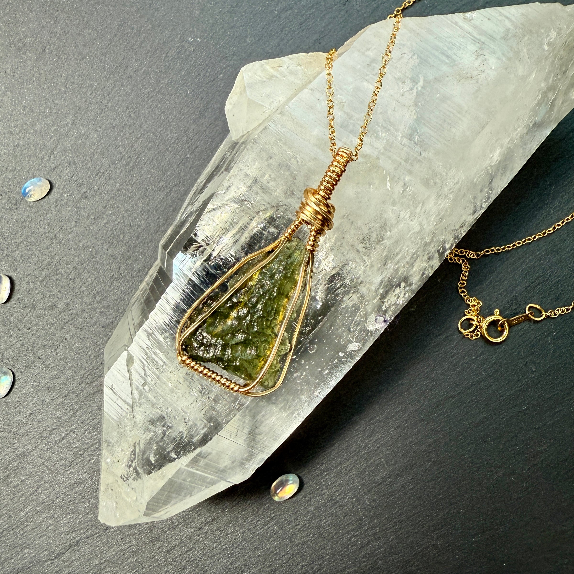 Moldavite Pendant