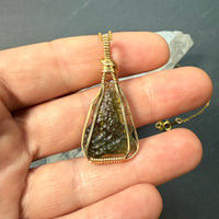 Moldavite Pendant