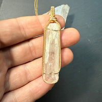 Danburite Crystal Pendant