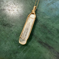 Danburite Crystal Pendant