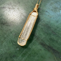 Danburite Crystal Pendant