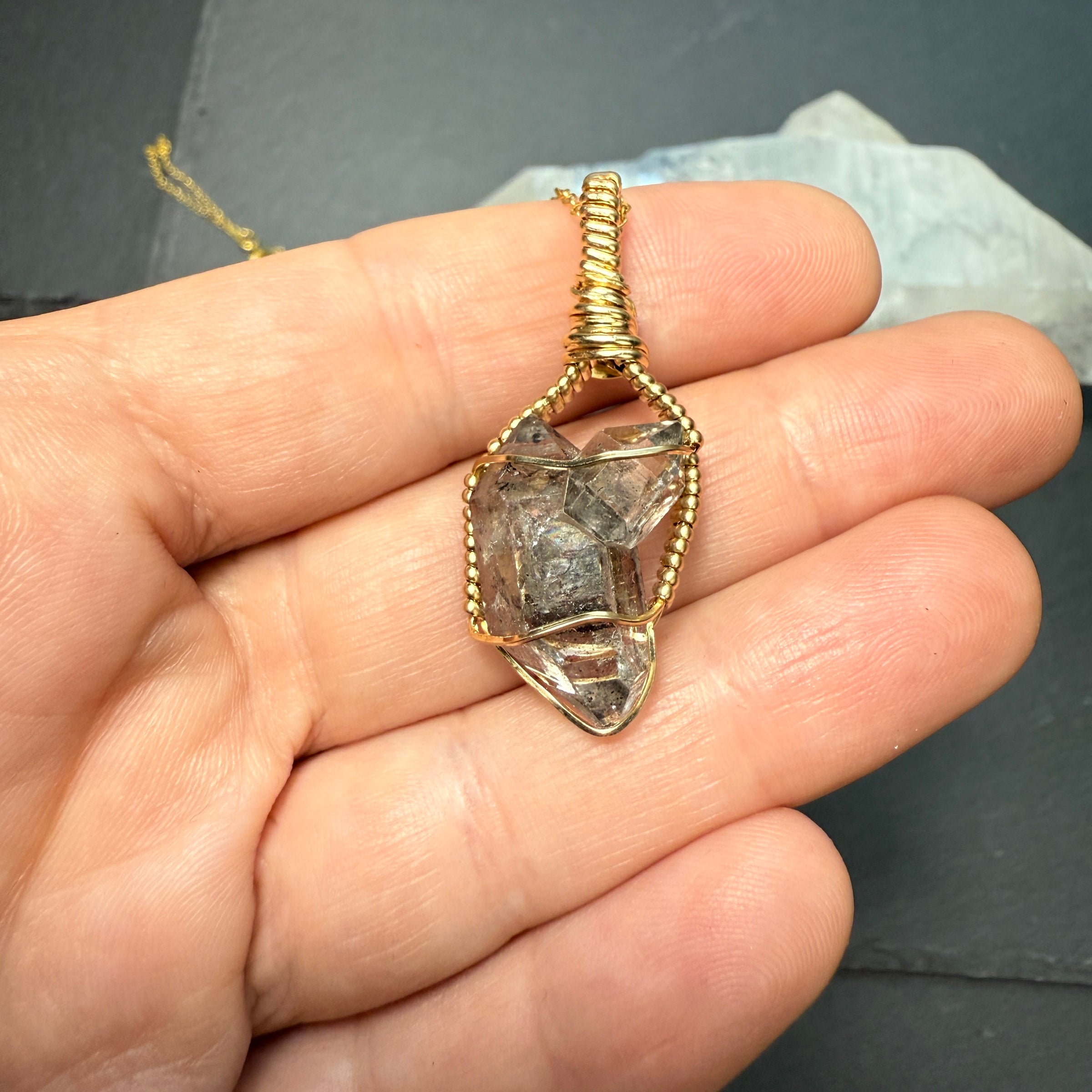 Tibetan Quartz Pendant