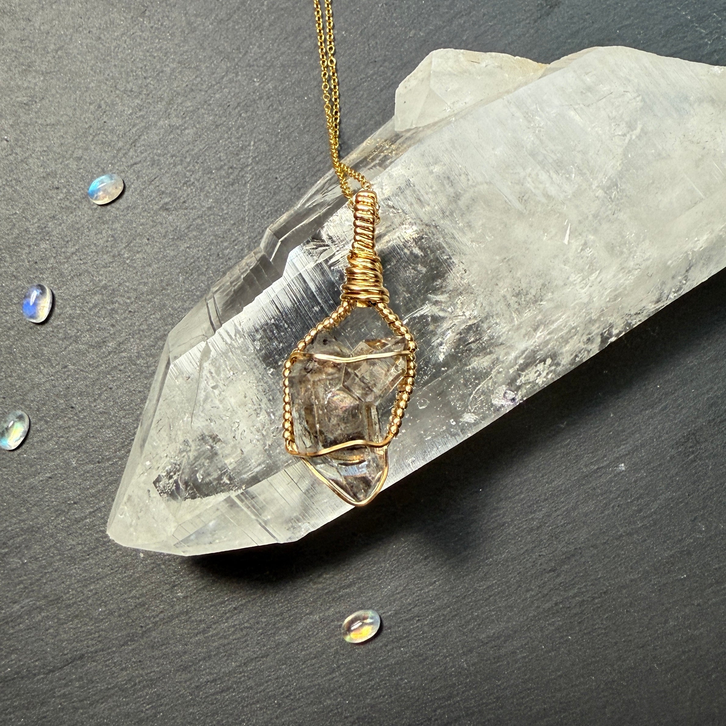 Tibetan Quartz Pendant