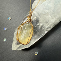 Libyan Gold Tektite Pendant