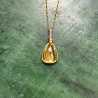 Rutilated Quartz Pendant