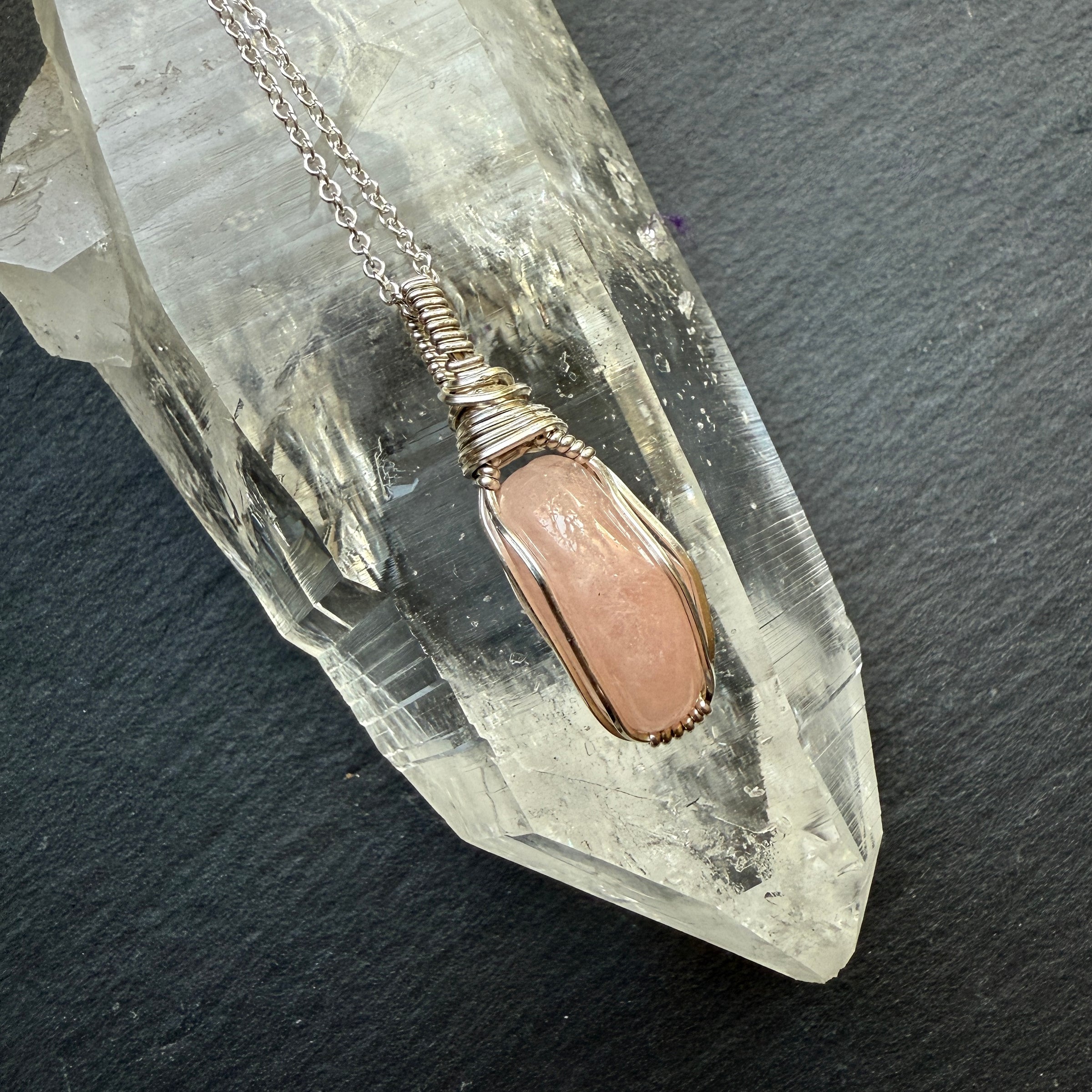 Morganite Pendant