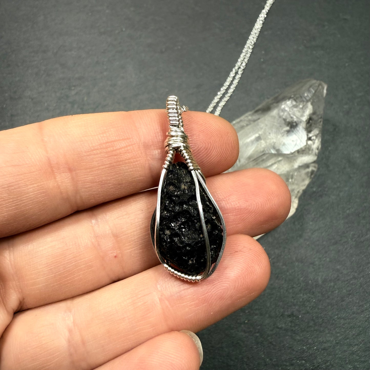 Tektite Pendant