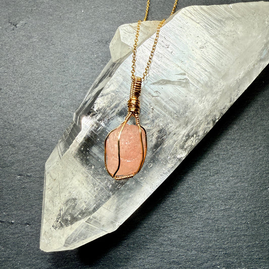 Morganite Pendant