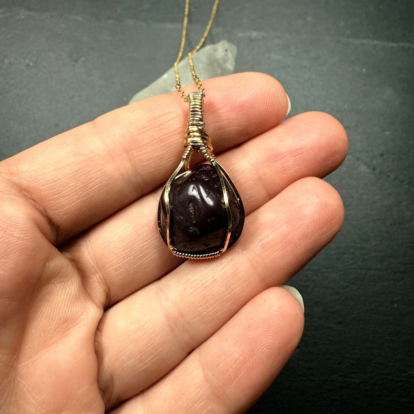 Garnet Pendant