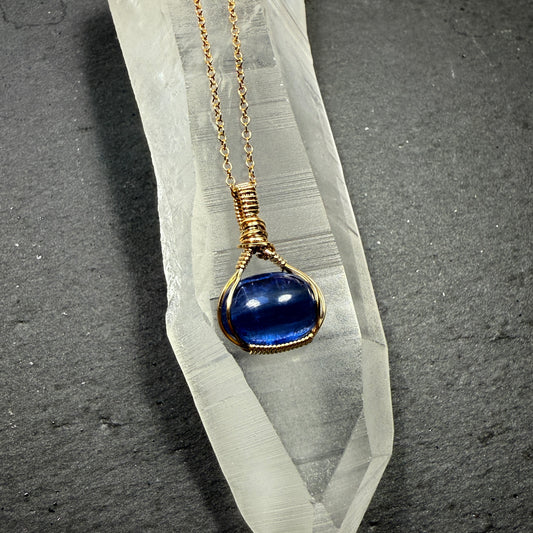 Blue Kyanite Pendant