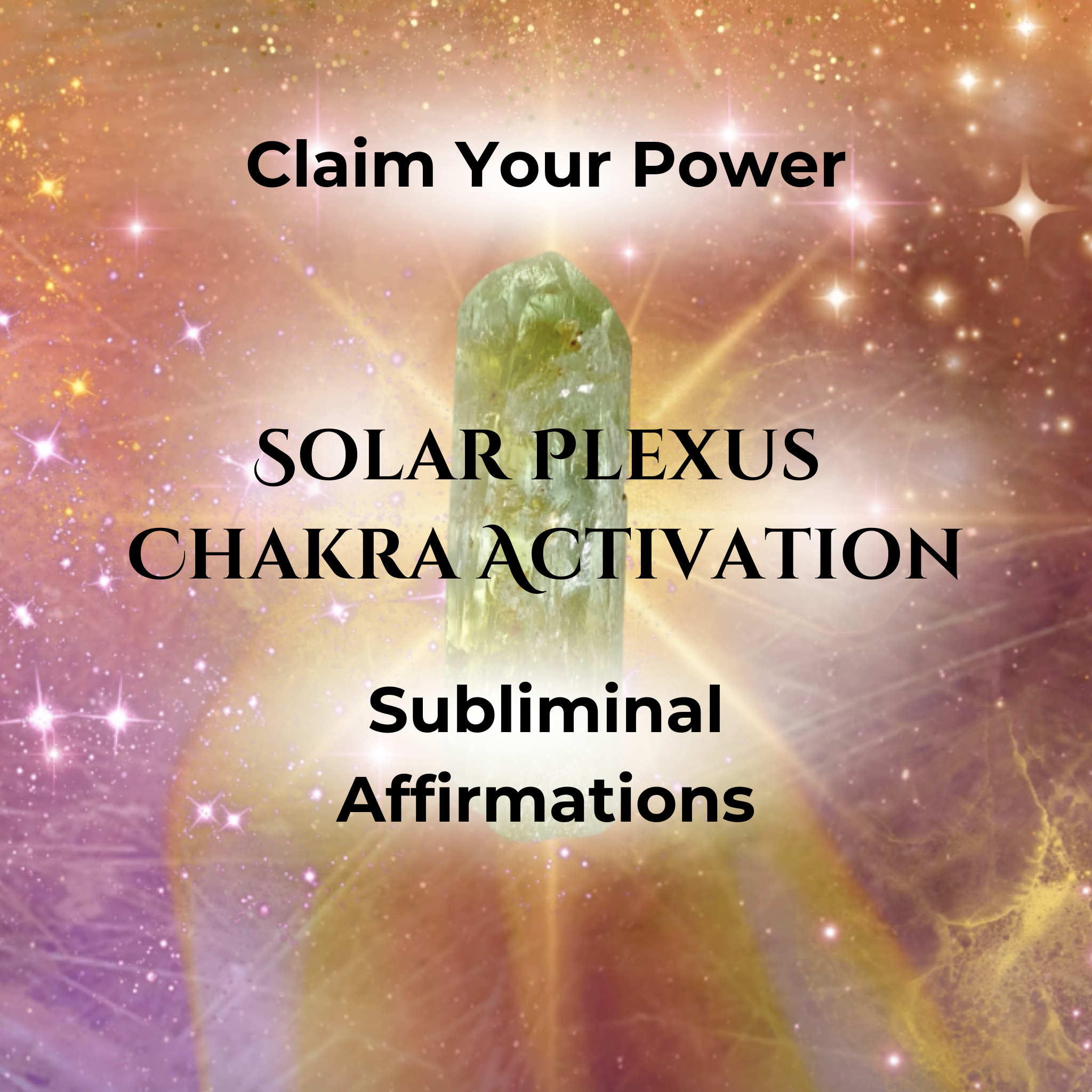 Solar Plexus Chakra Activation - Subliminal Audio / Video