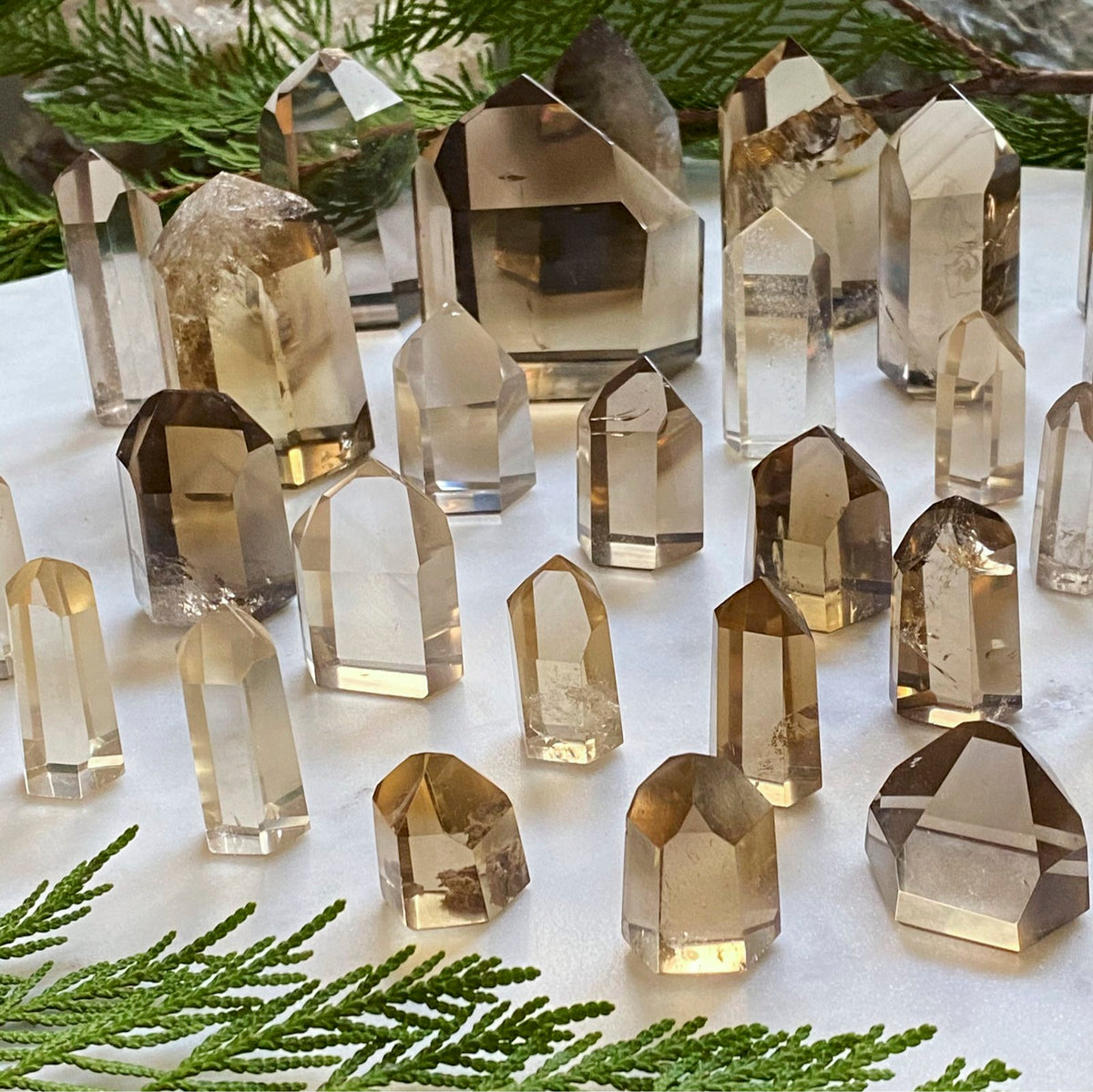 Polished stones collection