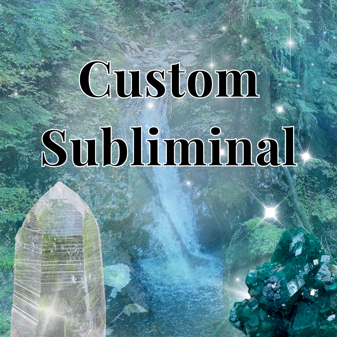 Custom Subliminal - Audio Only
