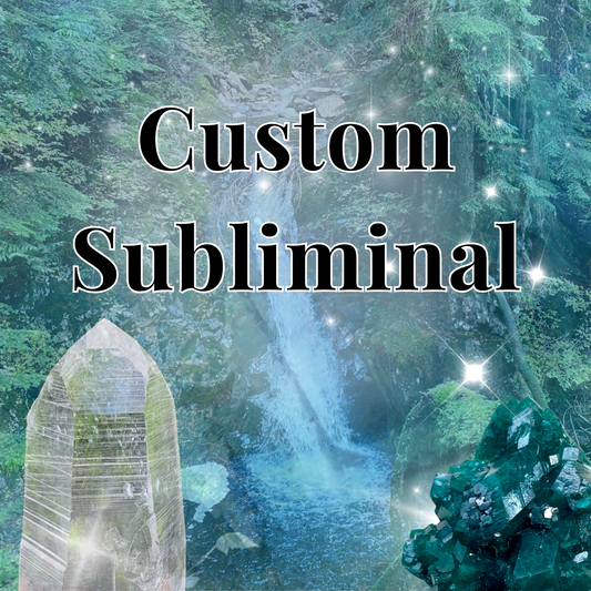 Custom Subliminal - Audio Only