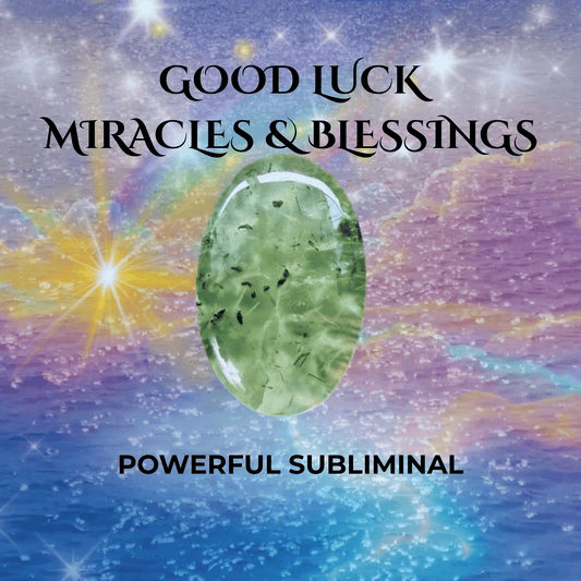 Good Luck, Miracles and Blessings are flowing into your life… ☆ Subliminal