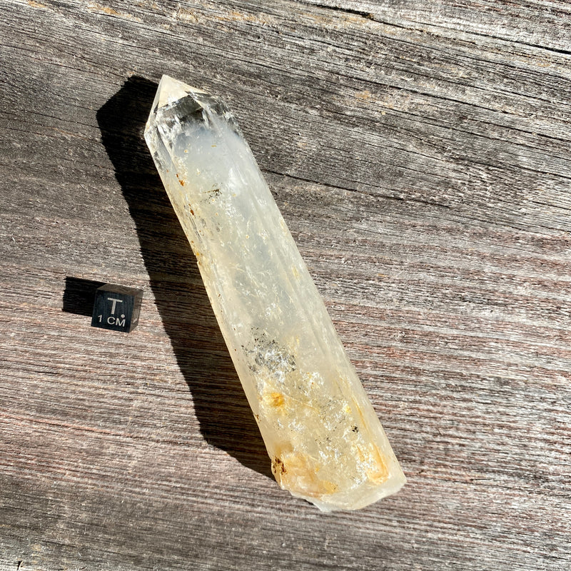 Golden Healer Blue Smoke Lemurian Quartz - 15