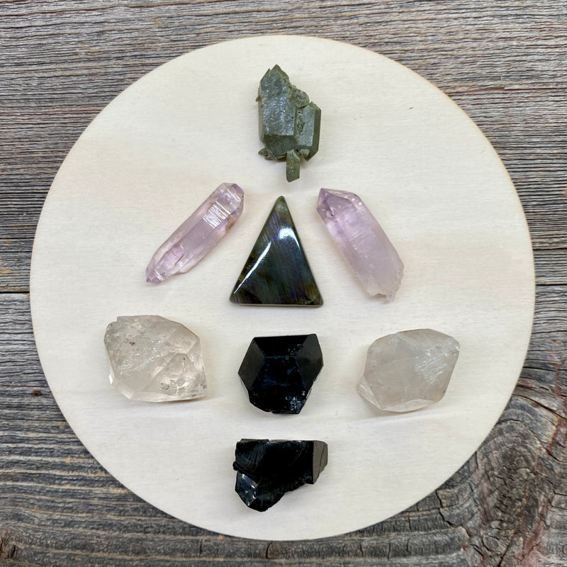 Lemurian Quartz Crystal - 122