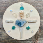 Lemurian Quartz Crystal - 90