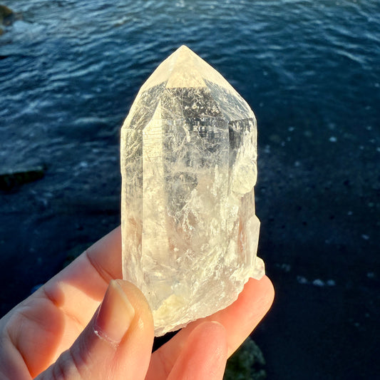 Lemurian Quartz Channeling Crystal