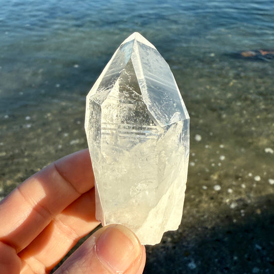 Lemurian Quartz Crystal