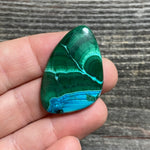 Malachite and Chrysocolla Cabochon - 20