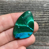 Malachite and Chrysocolla Cabochon - 20