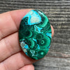 Malachite and Chrysocolla Cabochon - 22