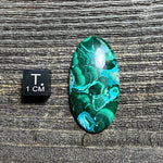 Malachite and Chrysocolla Cabochon - 23