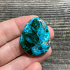 Malachite and Chrysocolla Cabochon - 24