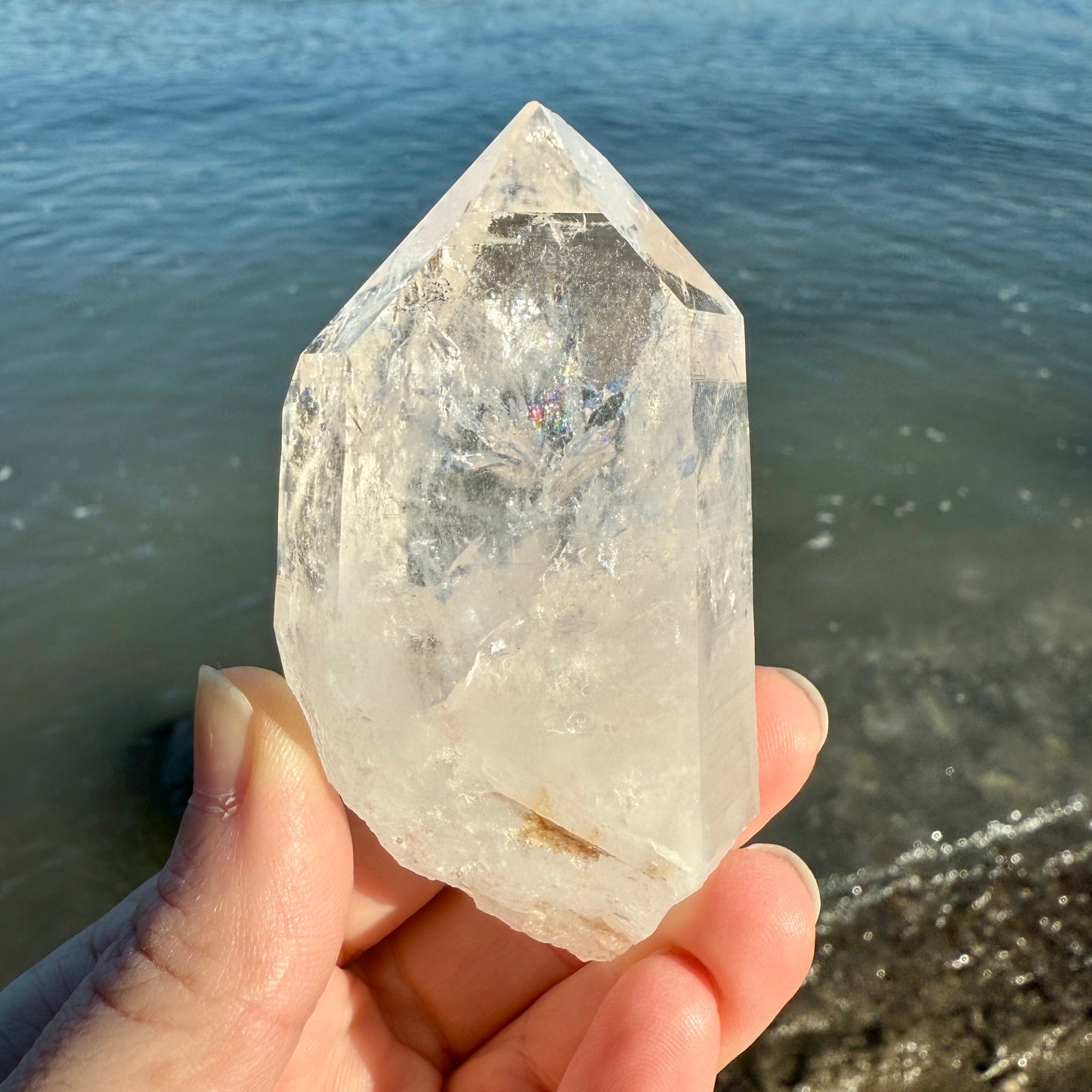 Lemurian Quartz Crystal