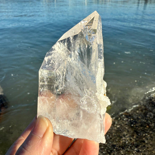 Lemurian Quartz Crystal