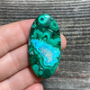 Malachite and Chrysocolla Cabochon - 28