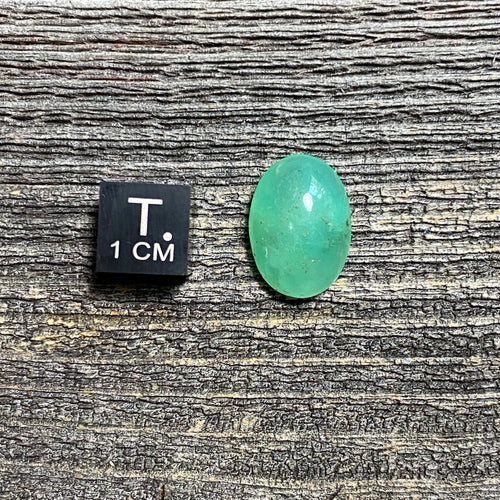 Chrysoprase Cabochon - 1