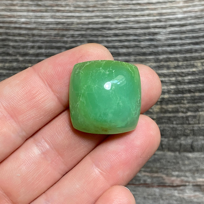 Chrysoprase Cabochon - 13