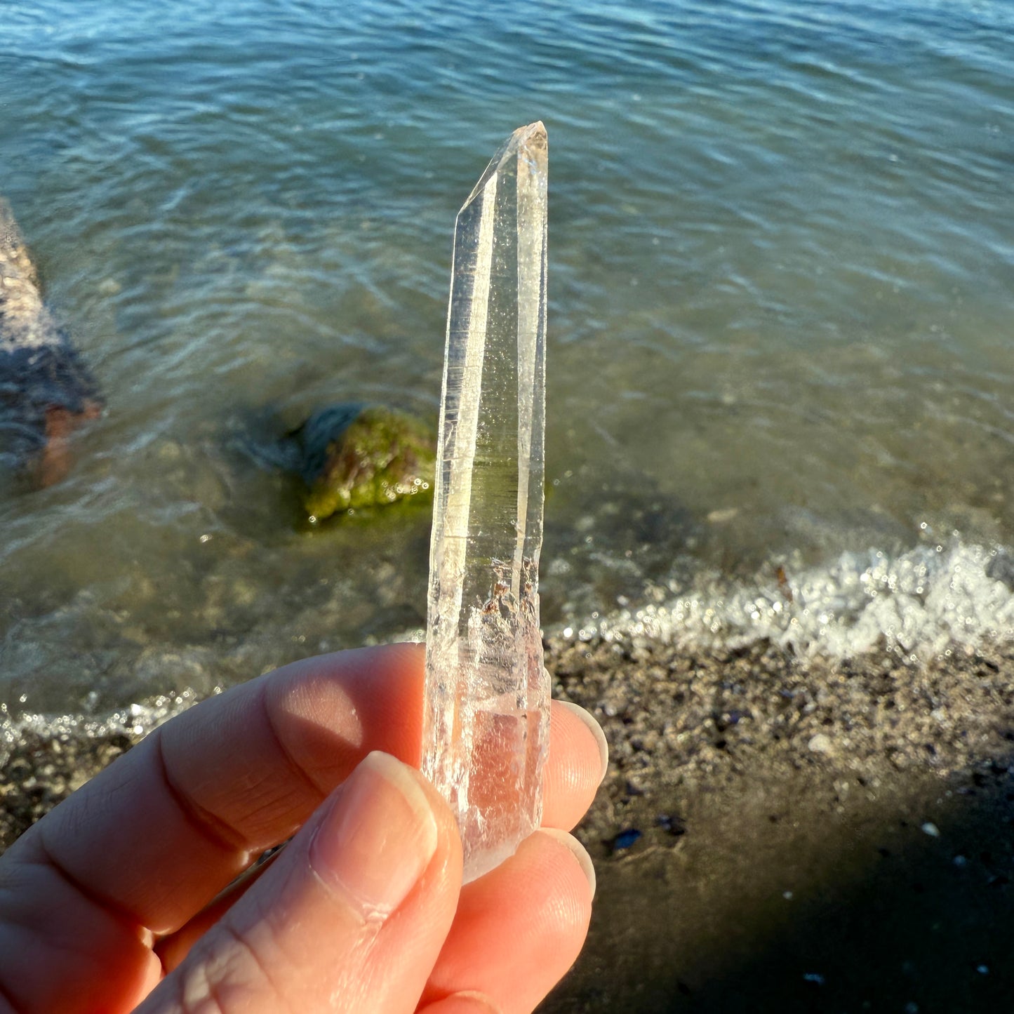 Lemurian Quartz Crystal
