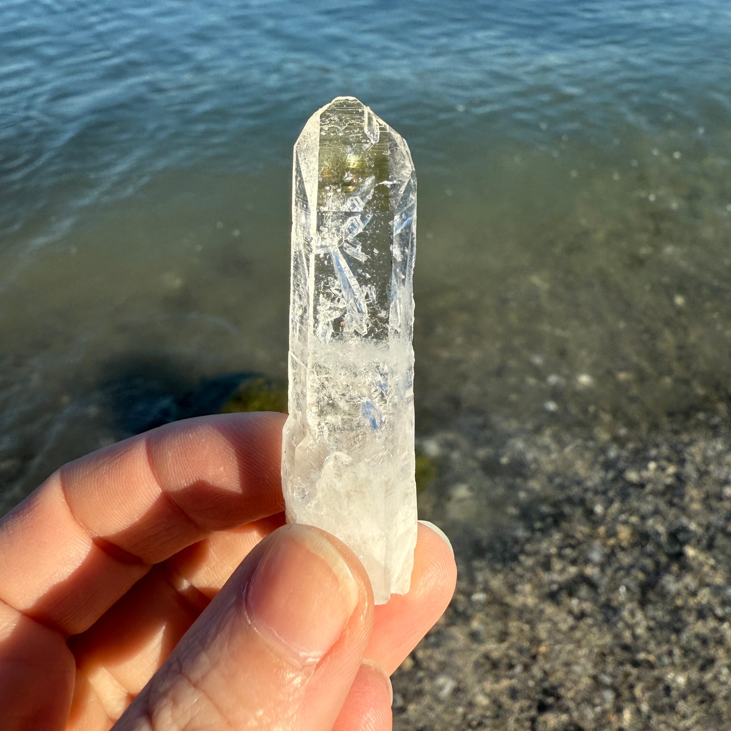 Lemurian Quartz Crystal