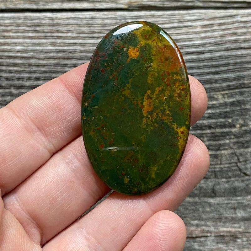 Bloodstone Cabochon - 7