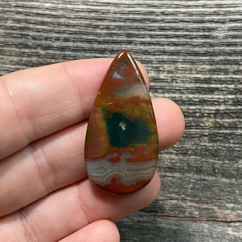 Bloodstone Cabochon - 11