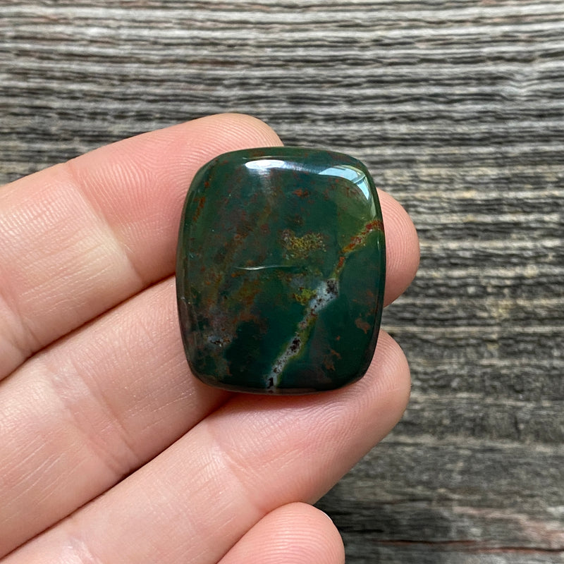 Bloodstone Cabochon - 13