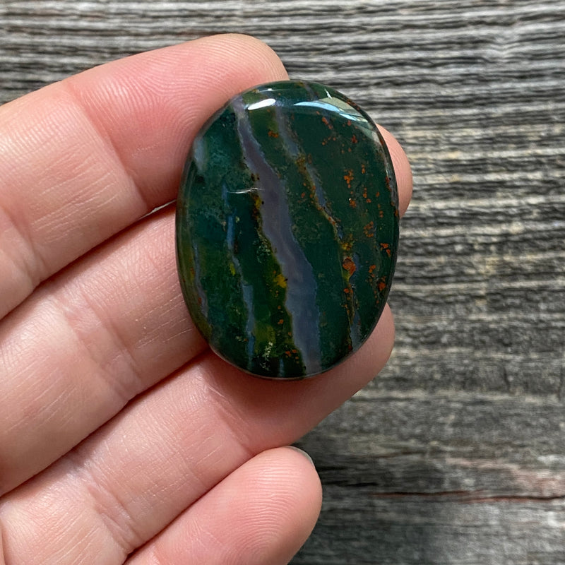 Bloodstone Cabochon - 15