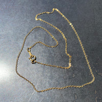 14k Gold Filled Fine Cable Chain 16", 18"