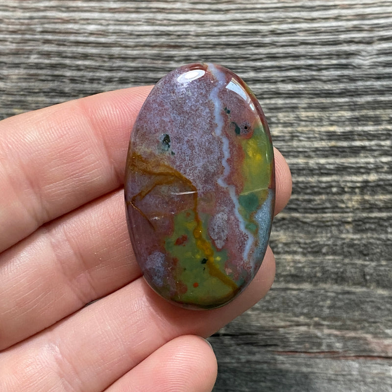 Bloodstone Cabochon - 19