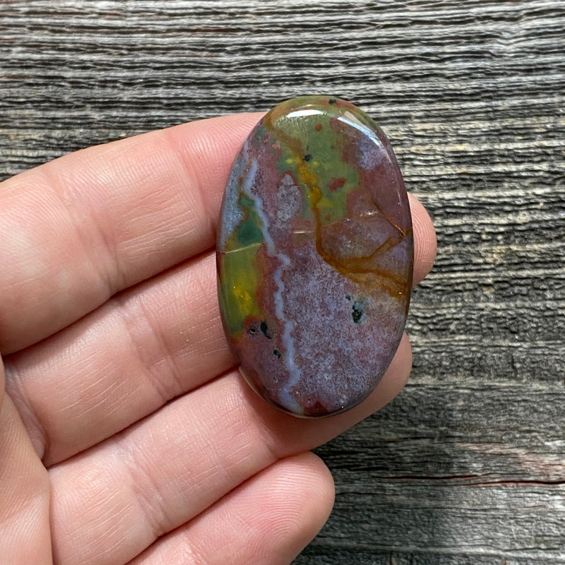 Bloodstone Cabochon - 19