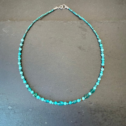 Clarity & Truth Talisman: Apatite, Amazonite and Turquoise Gemstone Necklace