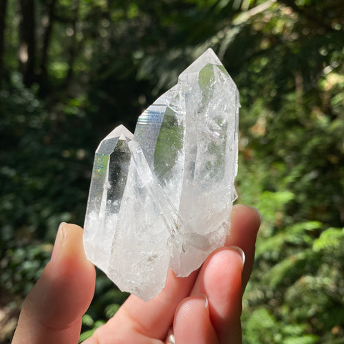 Lemurian Quartz "Triple Goddess" Crystal - 197