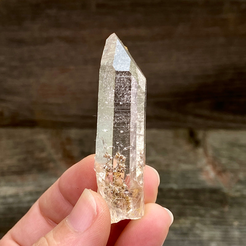 Lemurian Quartz Crystal - 166
