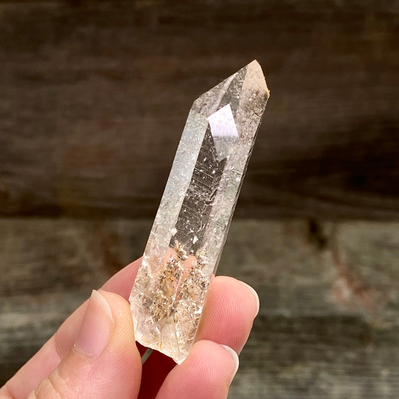 Lemurian Quartz Crystal - 166