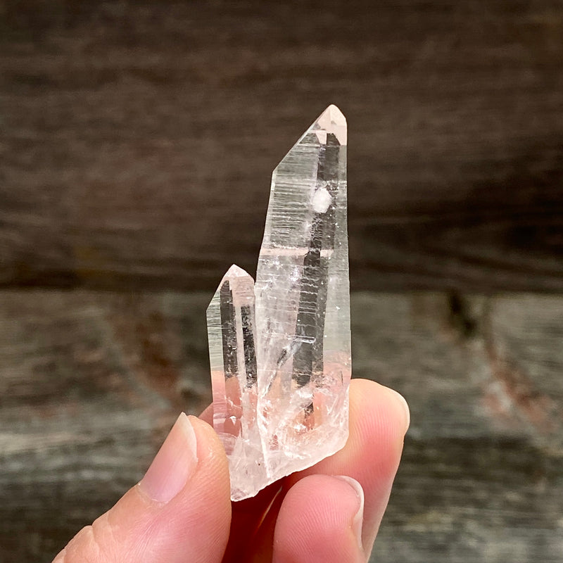 Lemurian Quartz Twin Crystal - 180