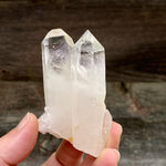 Lemurian Quartz Twin Crystal